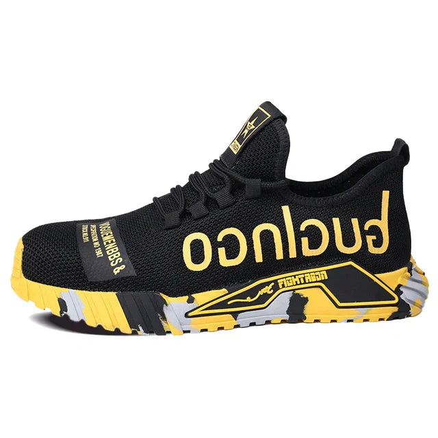 Ultralight Safety Shoes • StrideX FitSOLE