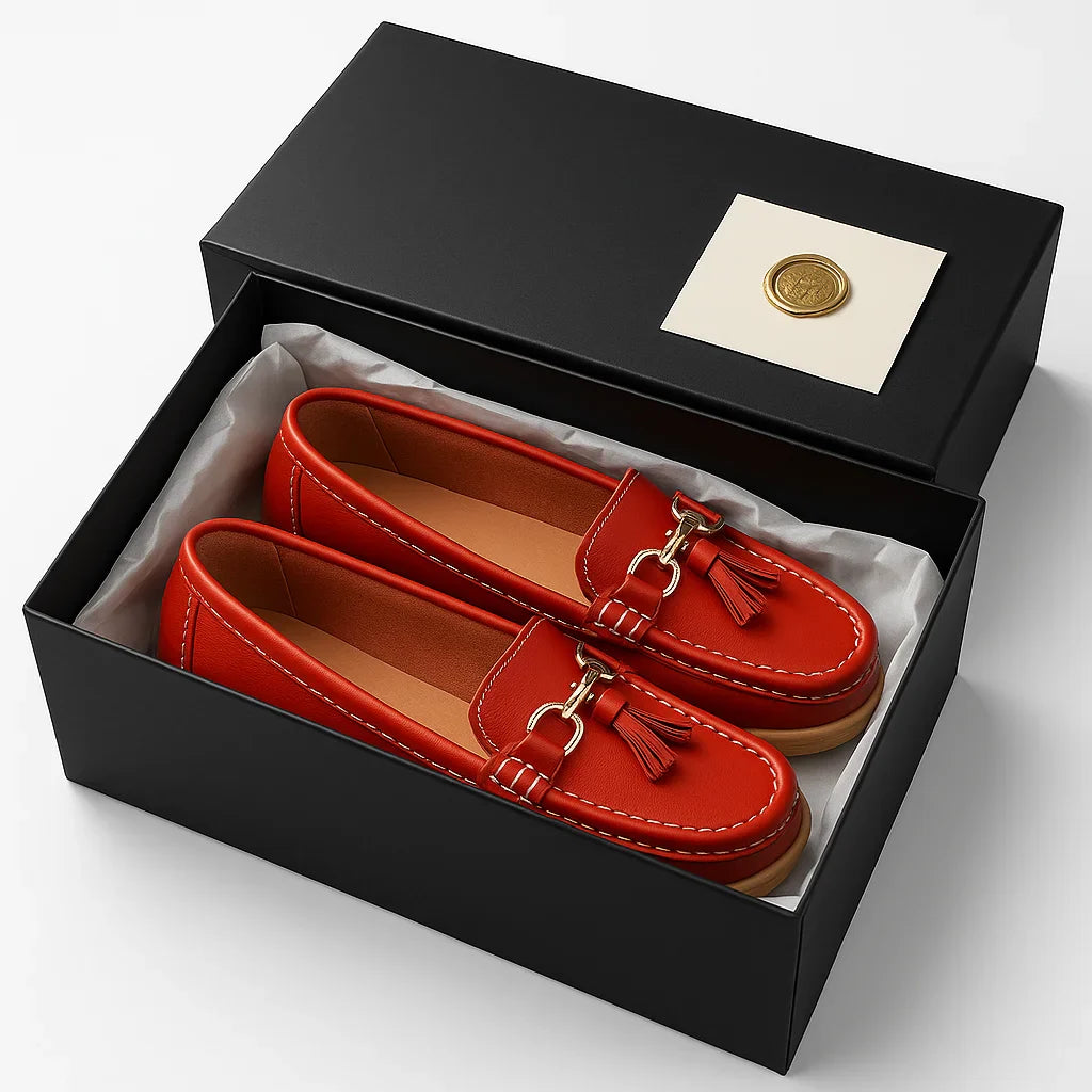 Orthopedic Leather Moccasin - FitSOLE