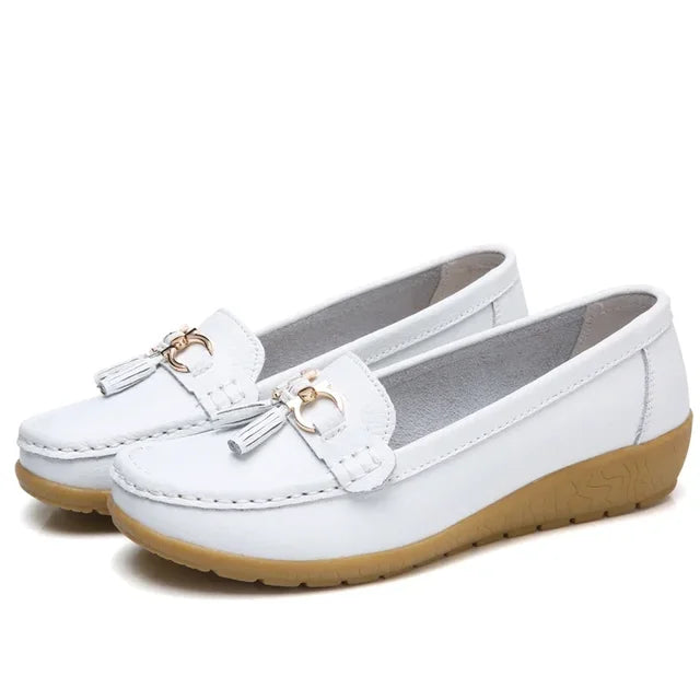 Orthopedic Leather Moccasin - FitSOLE