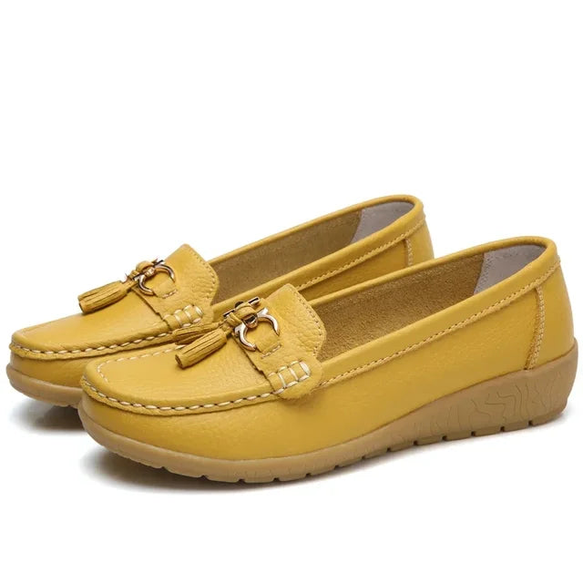 Orthopedic Leather Moccasin - FitSOLE