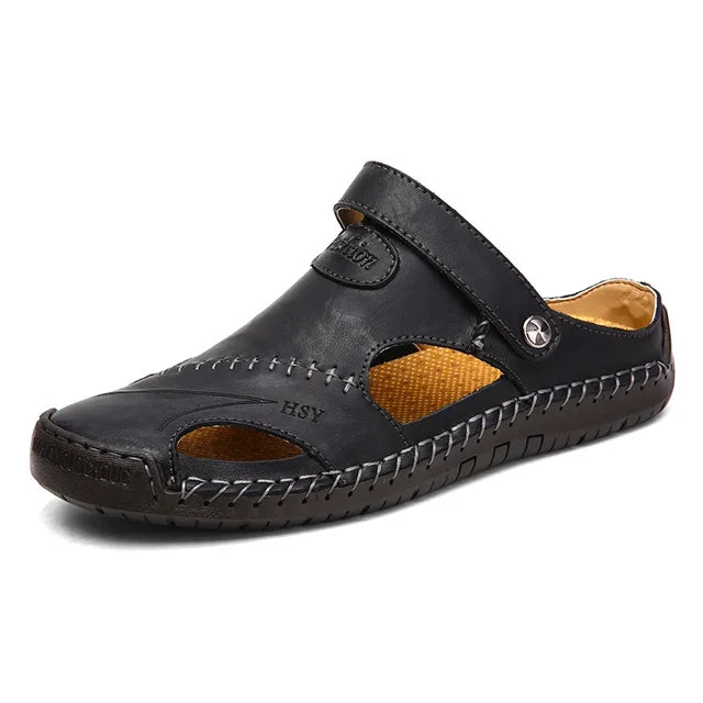 FitSole Armon • Orthopedic Leather Sandals