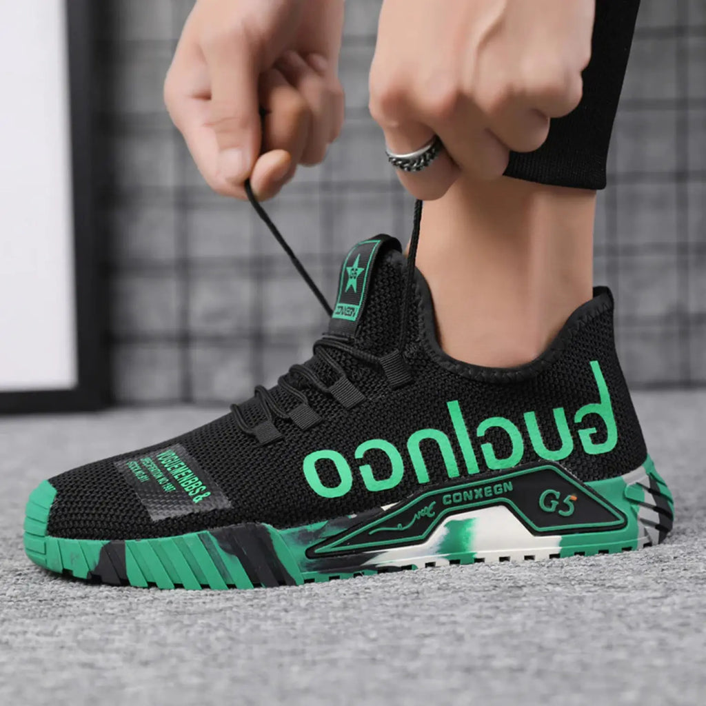 Ultralight Safety Shoes • StrideX FitSOLE