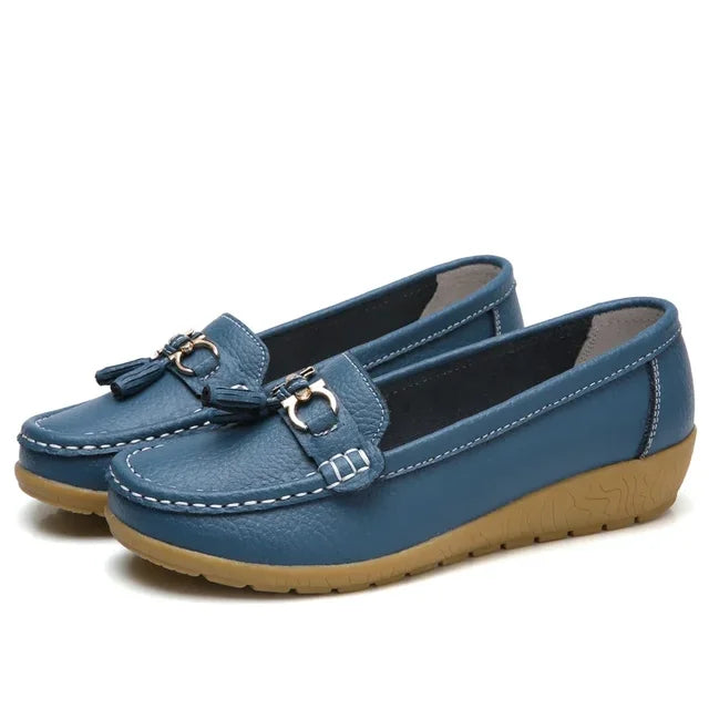 Orthopedic Leather Moccasin - FitSOLE