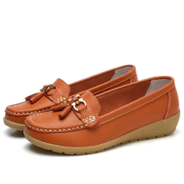 Orthopedic Leather Moccasin - FitSOLE