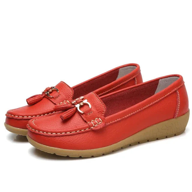 Orthopedic Leather Moccasin - FitSOLE
