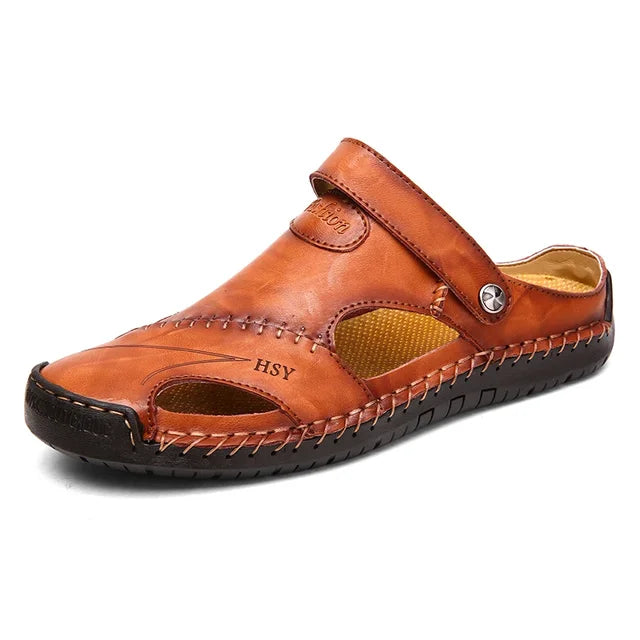 FitSole Armon • Orthopedic Leather Sandals